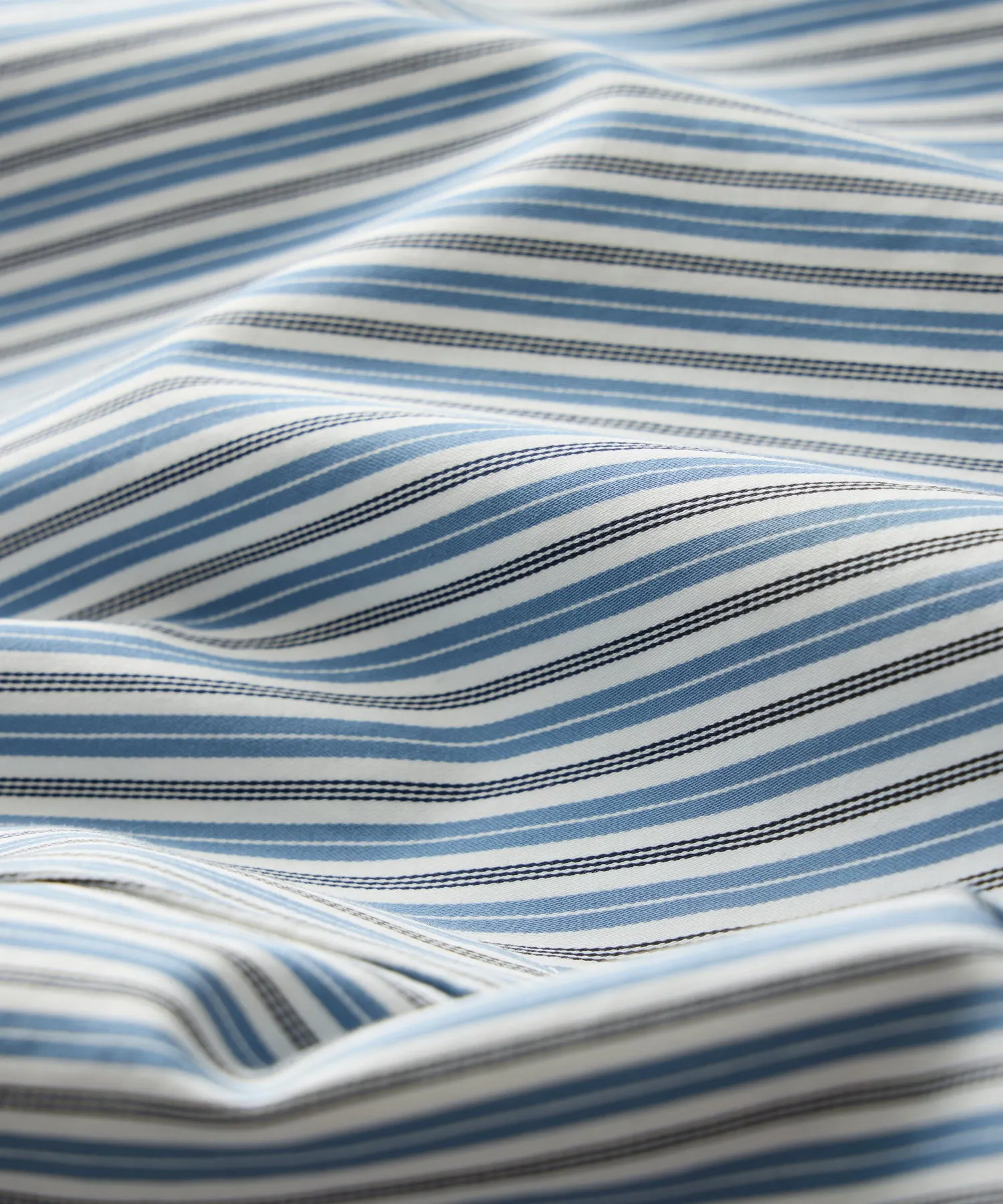 5" Striped Poplin Short