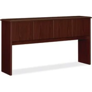 94000 Series Stack-on Storage Hutch With 4 Doors, 70w X 16.13d X 37h, Mahogany