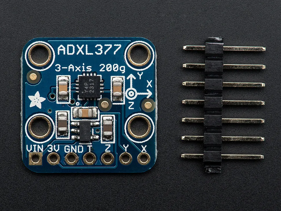 Adafruit ADXL377 - High-G Triple-Axis Accelerometer ( -200g Analog Out)