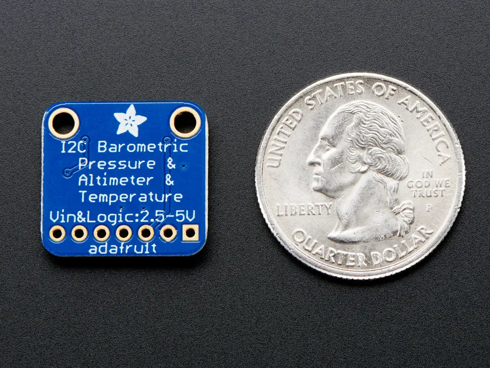 Adafruit MPL3115A2 - I2C Barometric Pressure / Altitude / Temperature Sensor