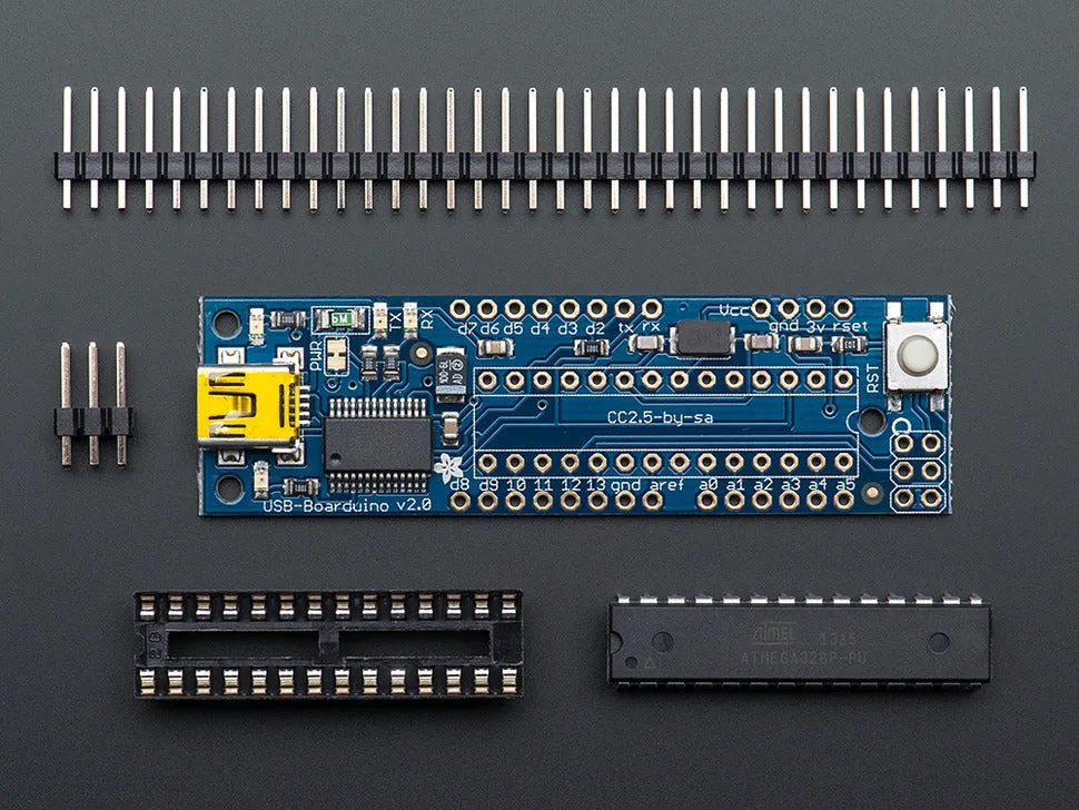 Adafruit USB Boarduino (Arduino Compatible) Kit (w/ATmega328)