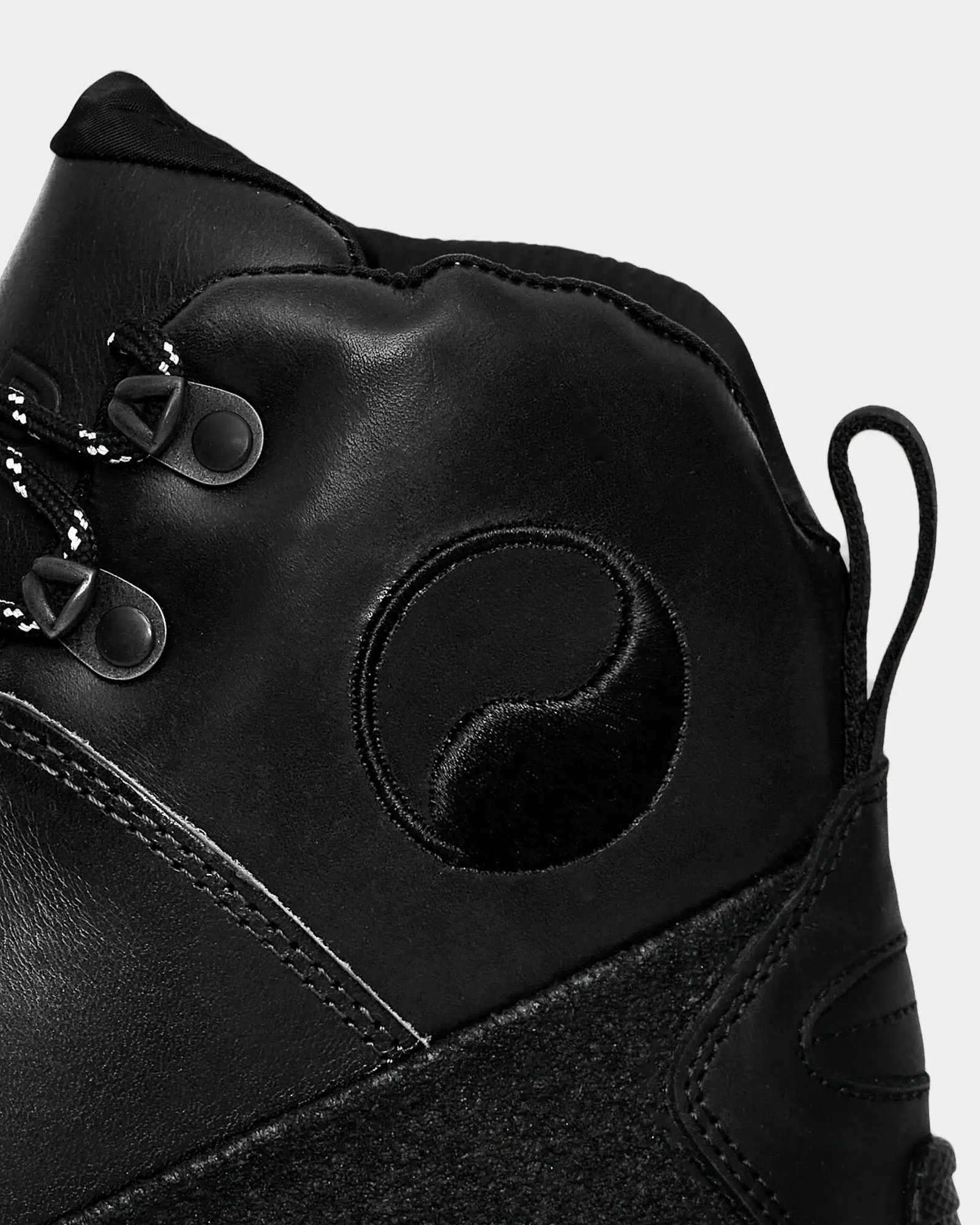 Andreas Black Hiking Boots