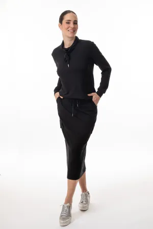 Bali Skirt - Pull-On - Black