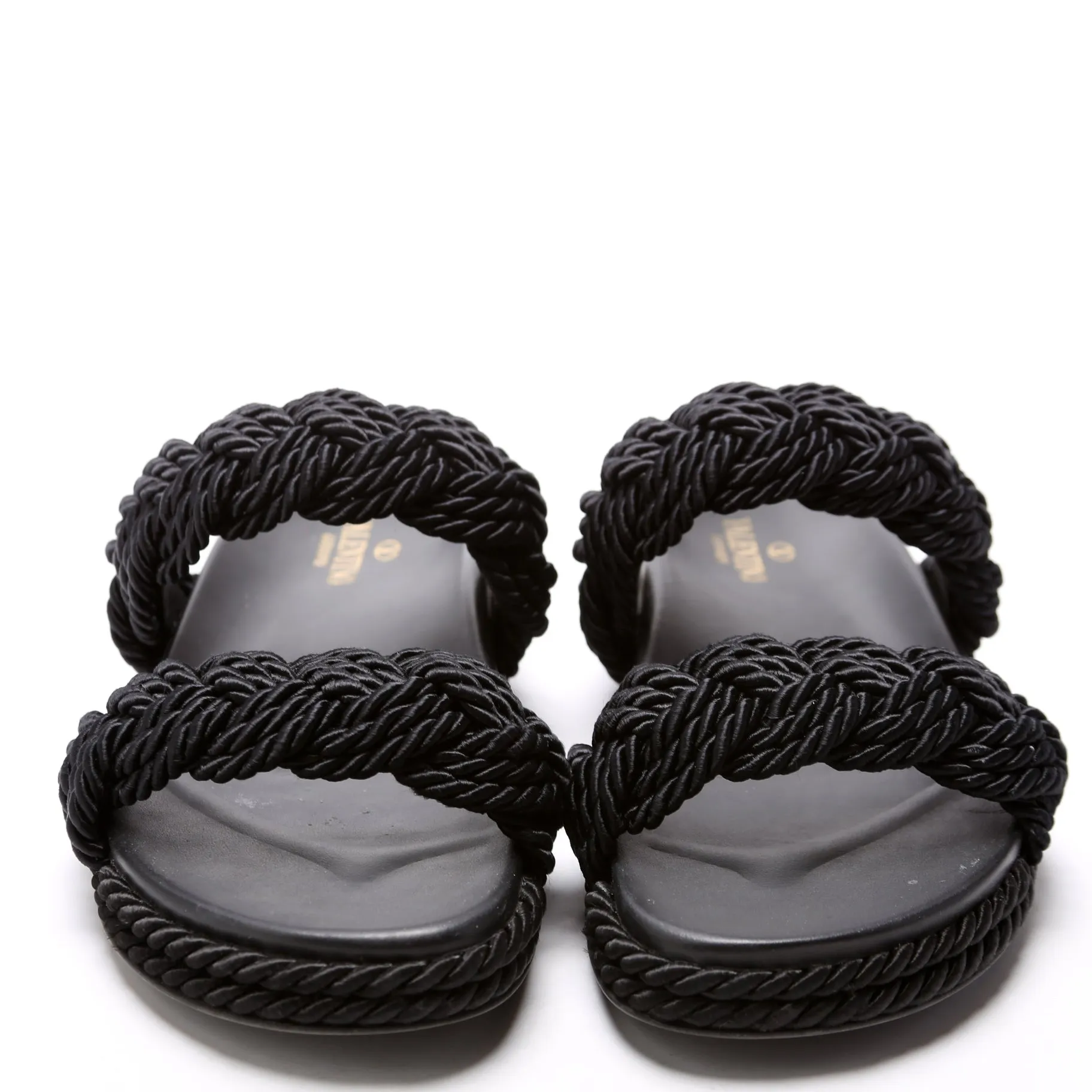 Braided Espadrille Sandals Size 39