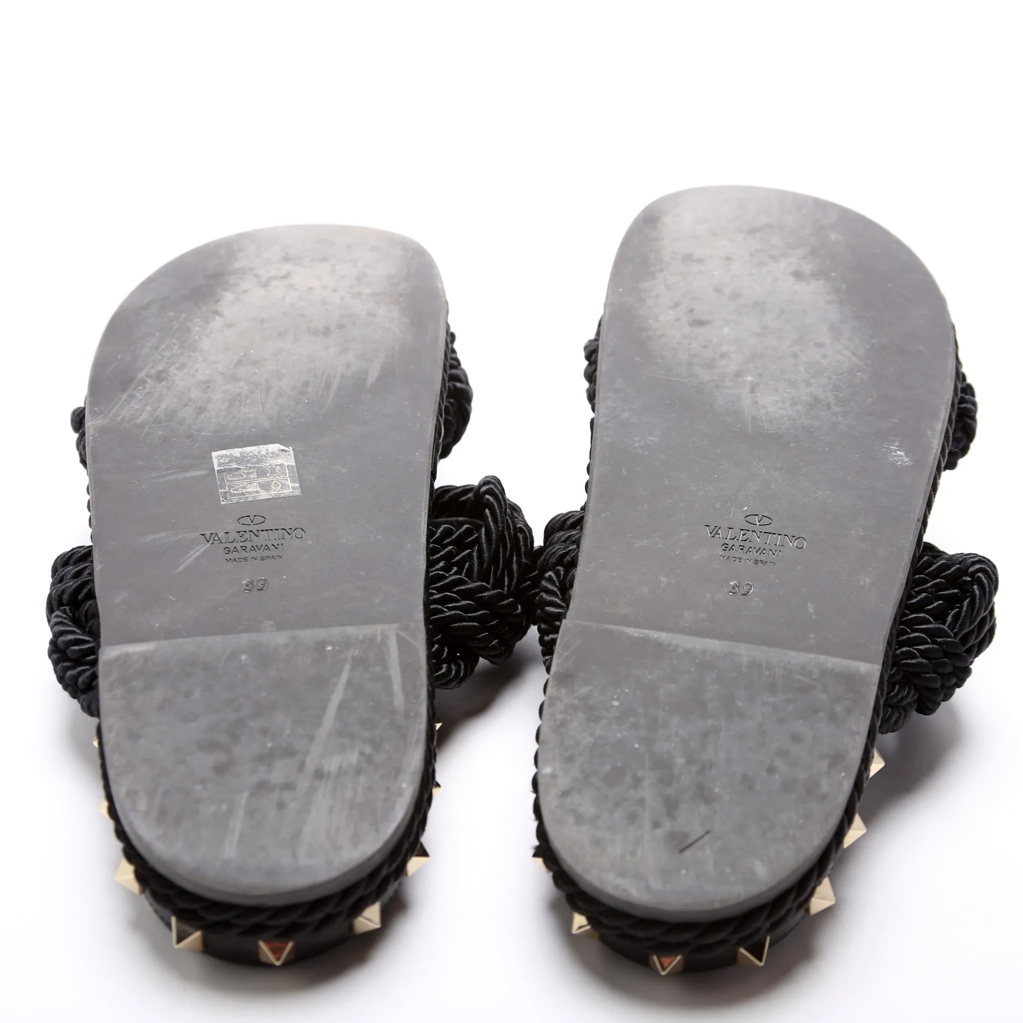 Braided Espadrille Sandals Size 39