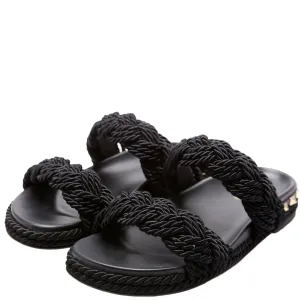 Braided Espadrille Sandals Size 39