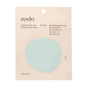 Caffeine & Green Tea Antioxidant Eye Mask (1 pair)
