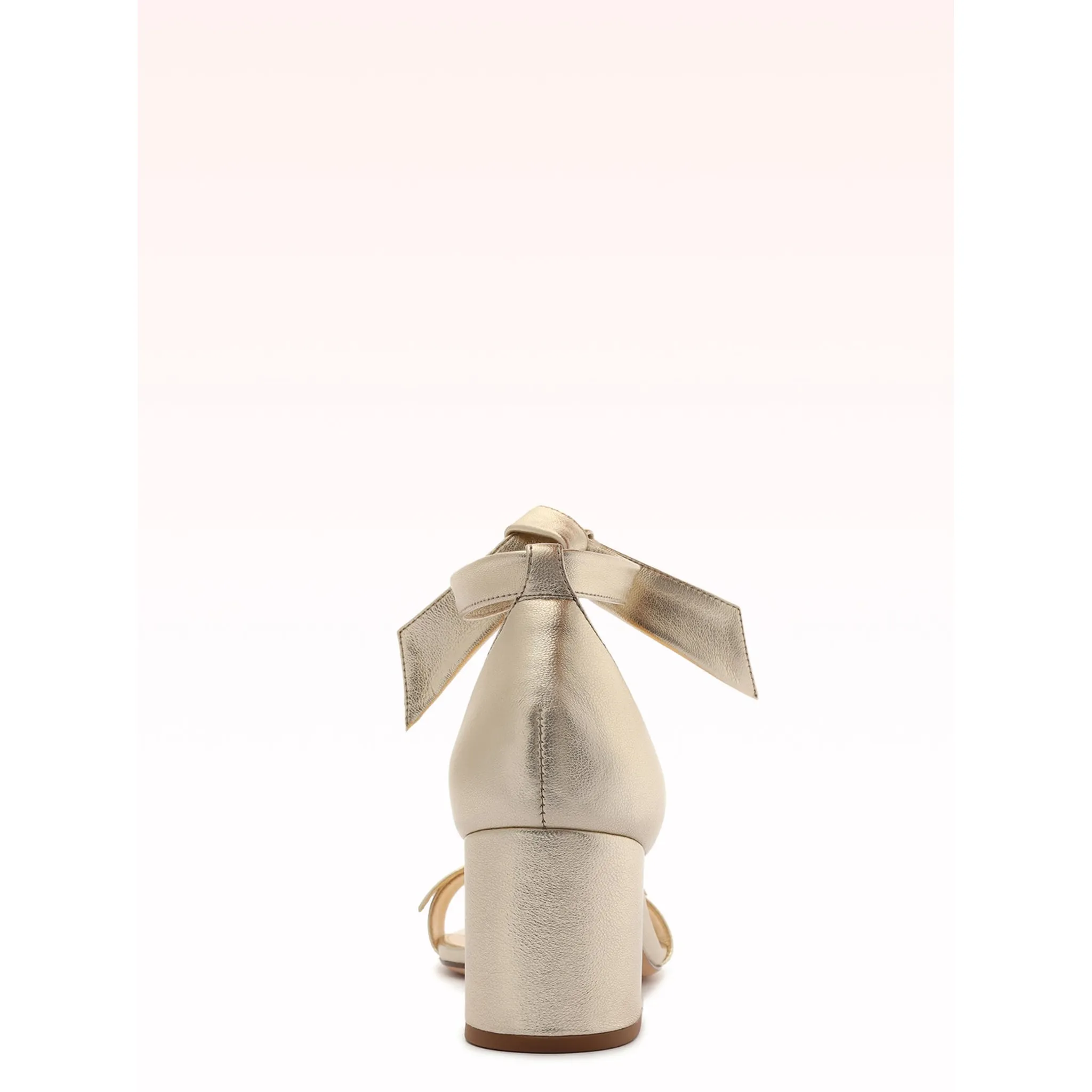 Clarita Block 60 Golden Sandal