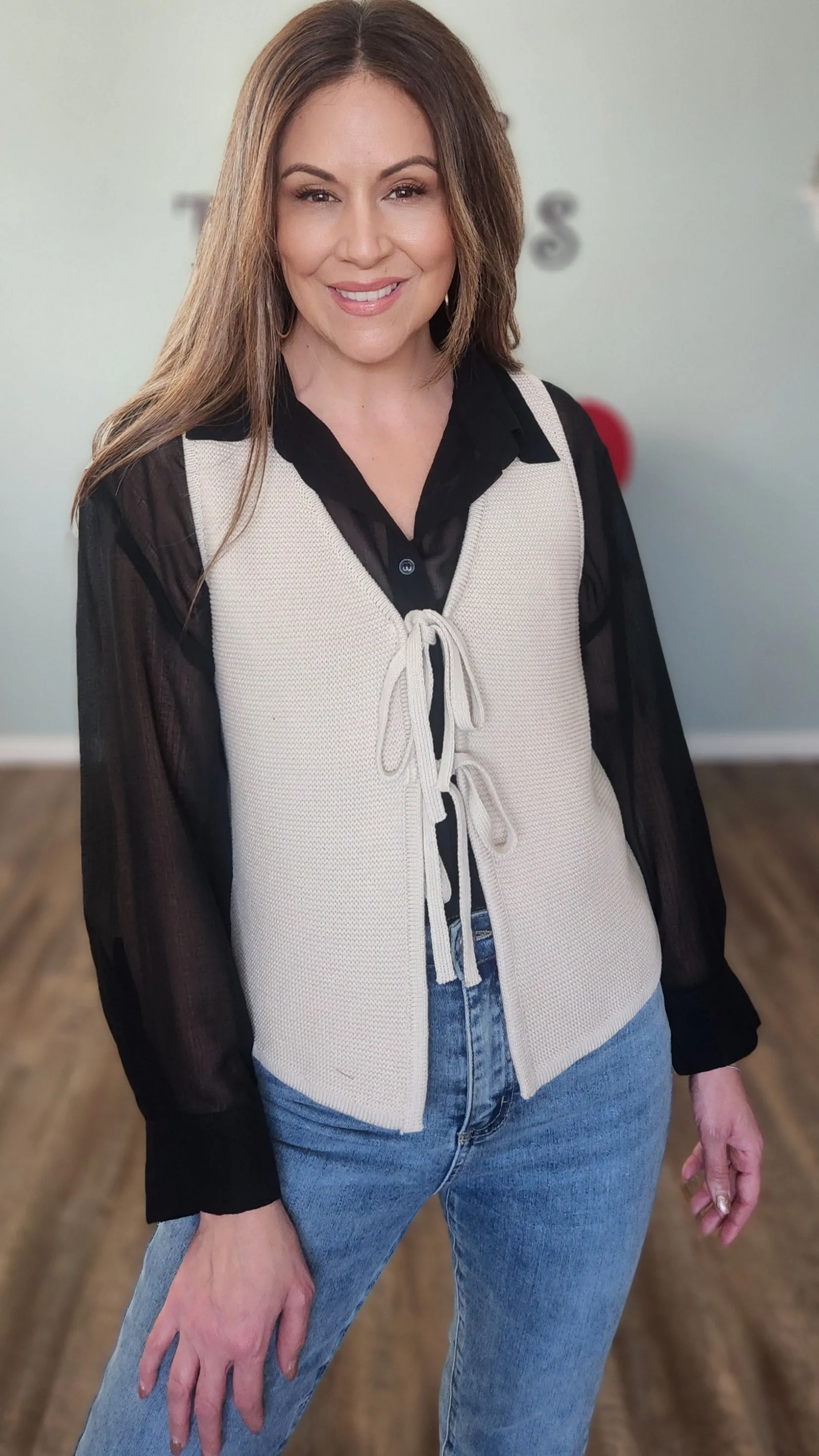 Close To You Bodysuit blouse-Black