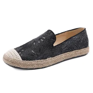Fancy Sandals Autumn and Winter Bohemian Low-Top Comfortable Flat Round Toe Fisherman Shoes