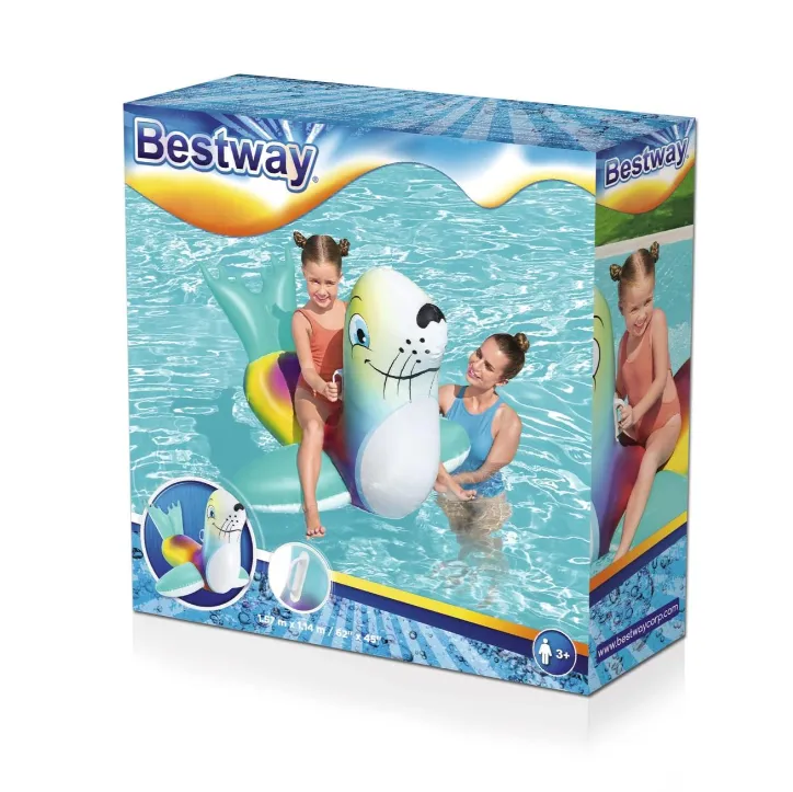 Flash n Splash Seal Ride-On 1.57m x 1.14m