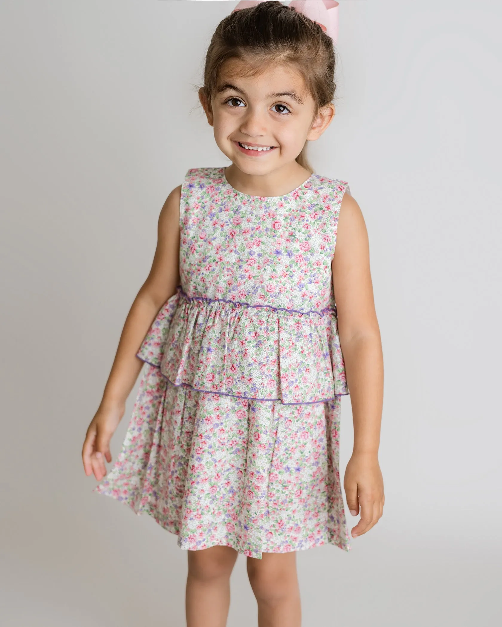Floral Peplum Dress