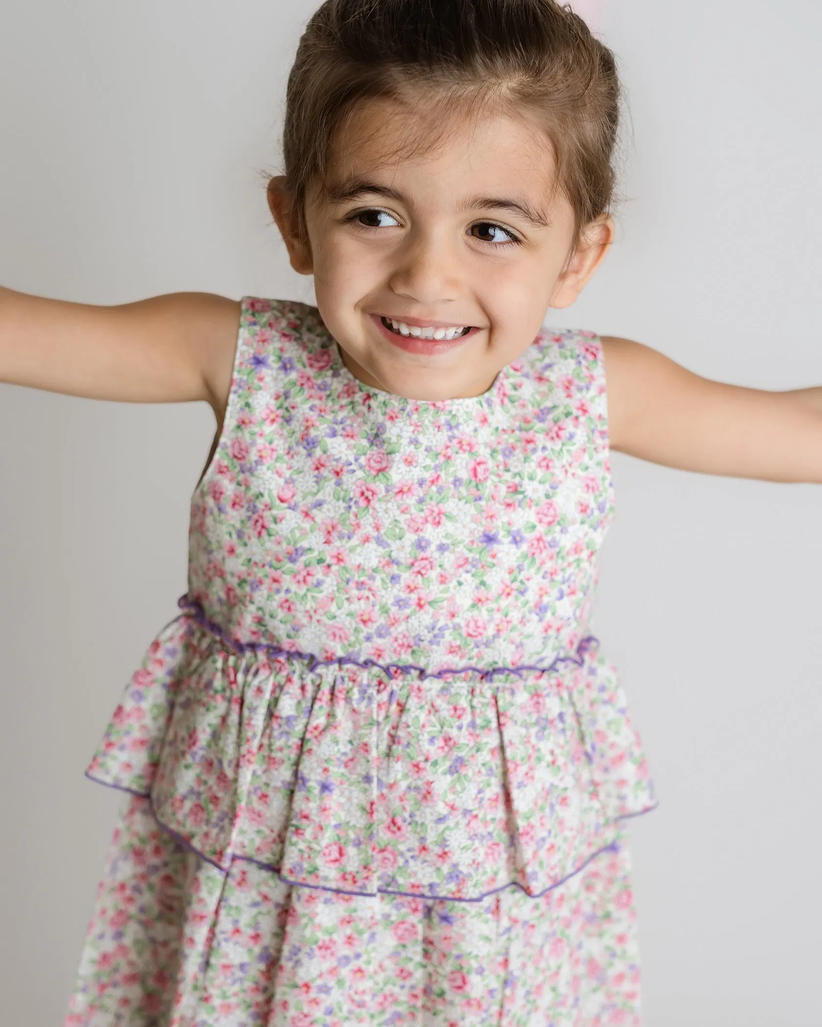 Floral Peplum Dress