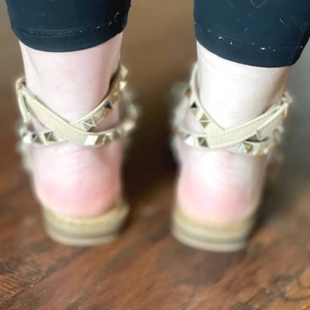Forever Summer Studded Sandal - Taupe