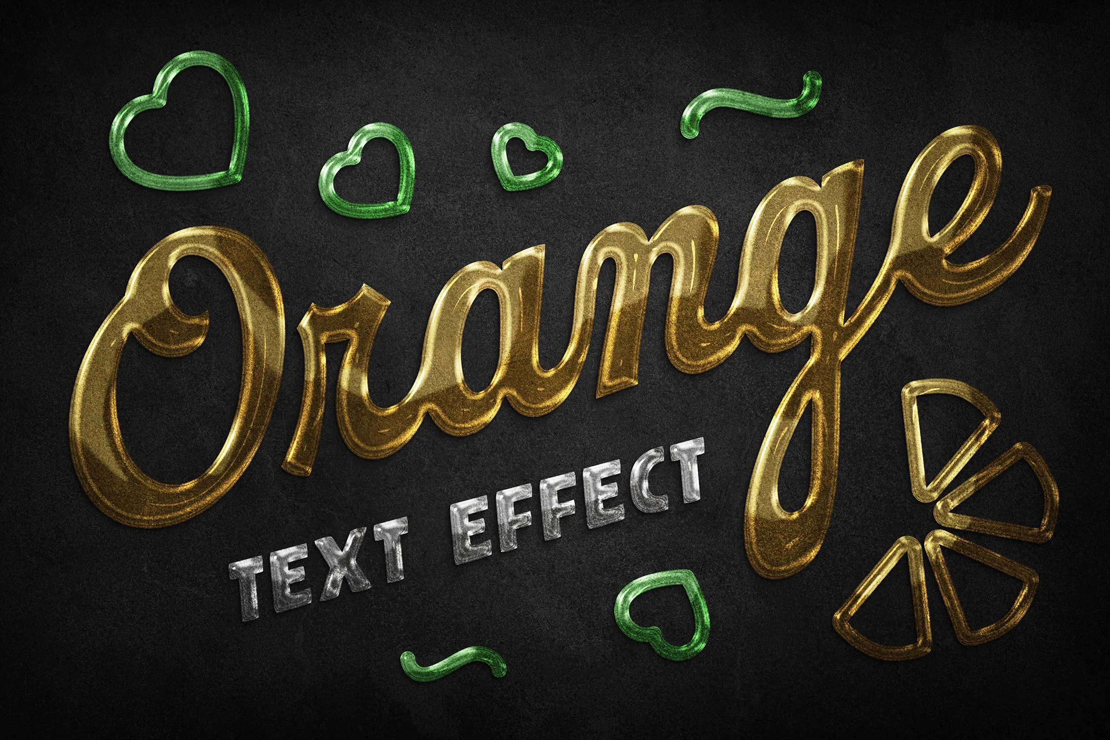 Glass Text Effects