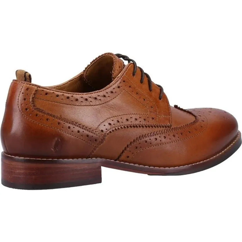 Hush Puppies Womens Shoe Natalia Brogue Tan