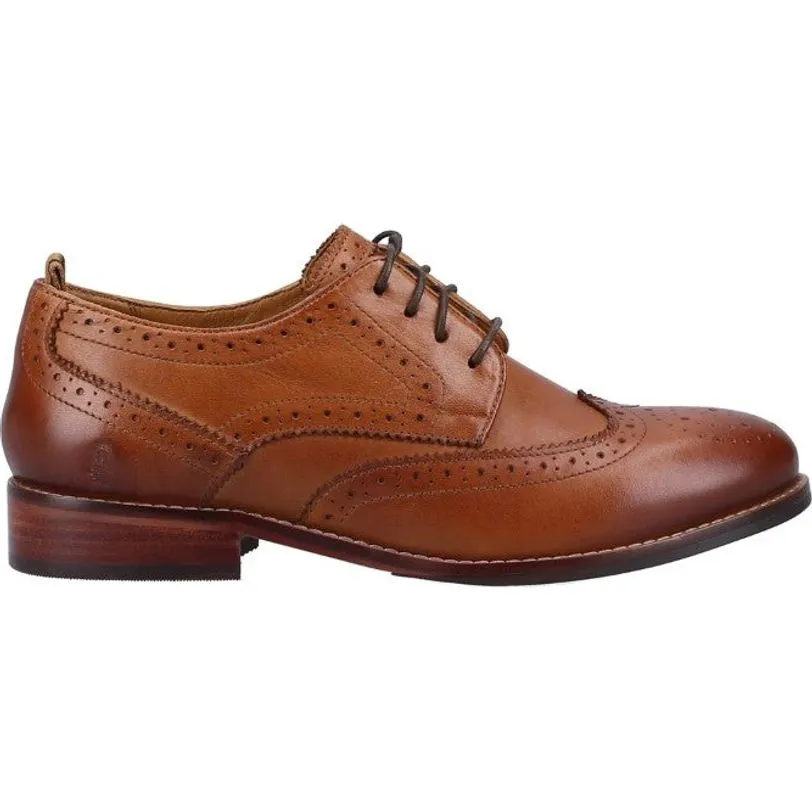 Hush Puppies Womens Shoe Natalia Brogue Tan