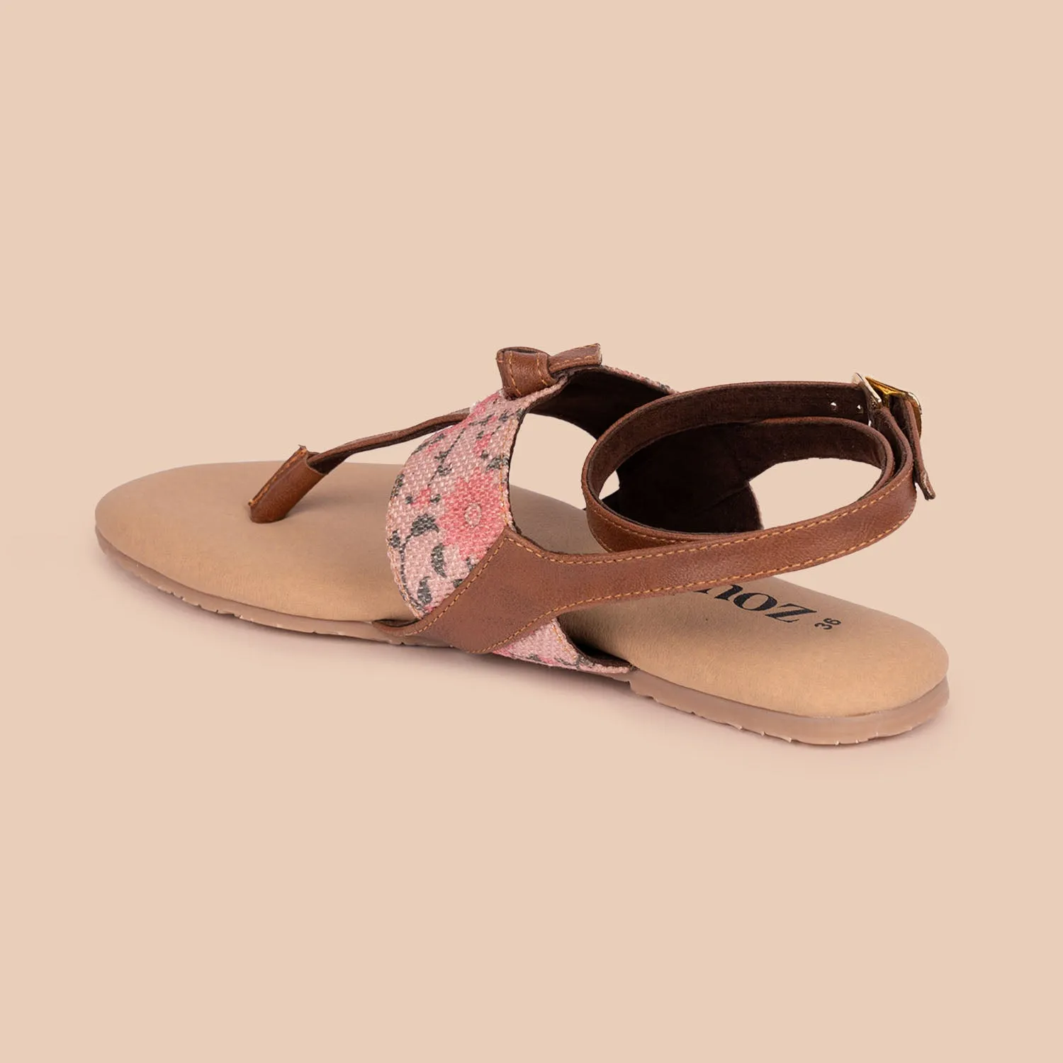 Jaipur Garden T Strap Sandal