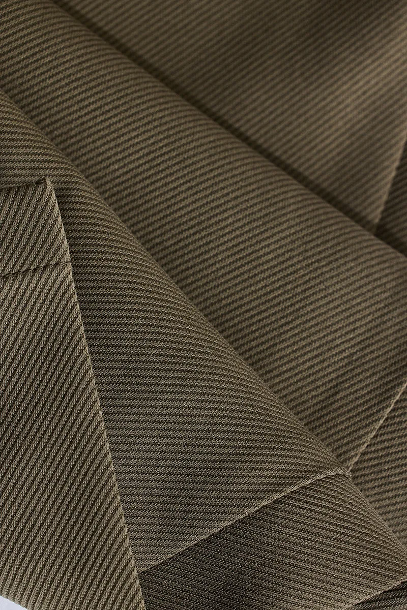 Khaki Relaxed Fit Trousers