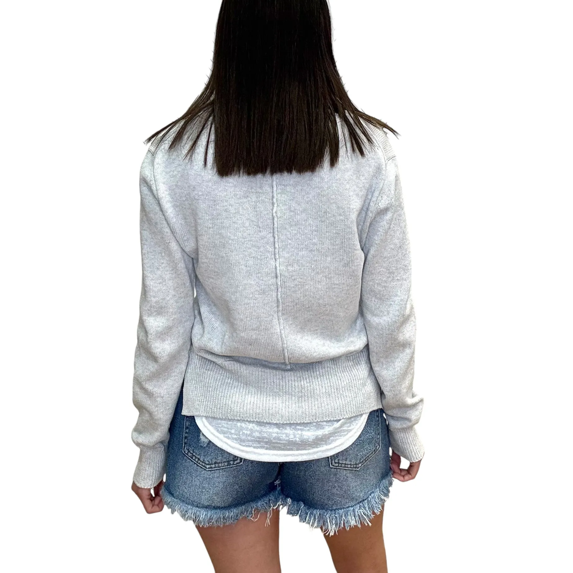 Layered V Neck Sweater