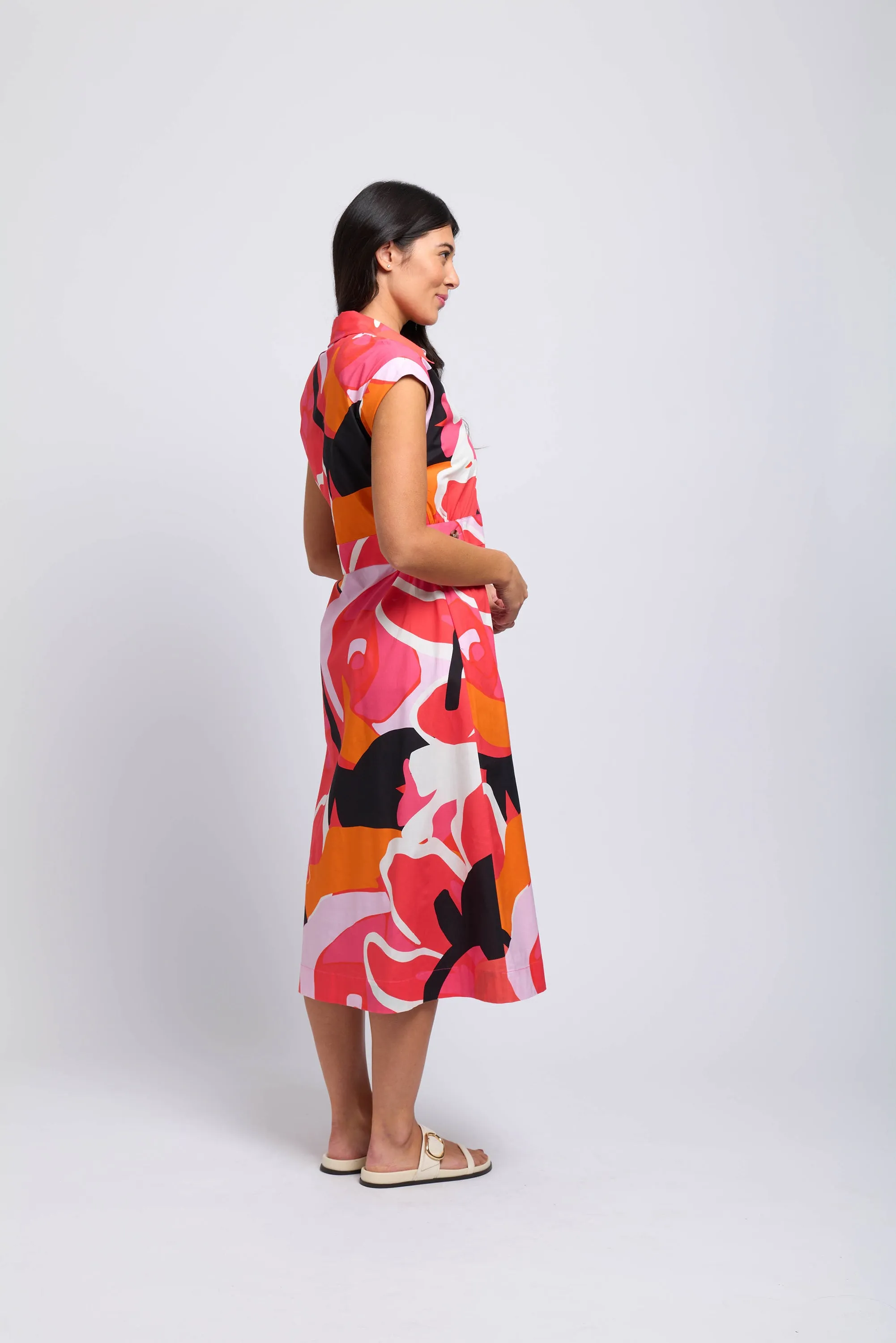 Lush Sew Chic Dress - Printed