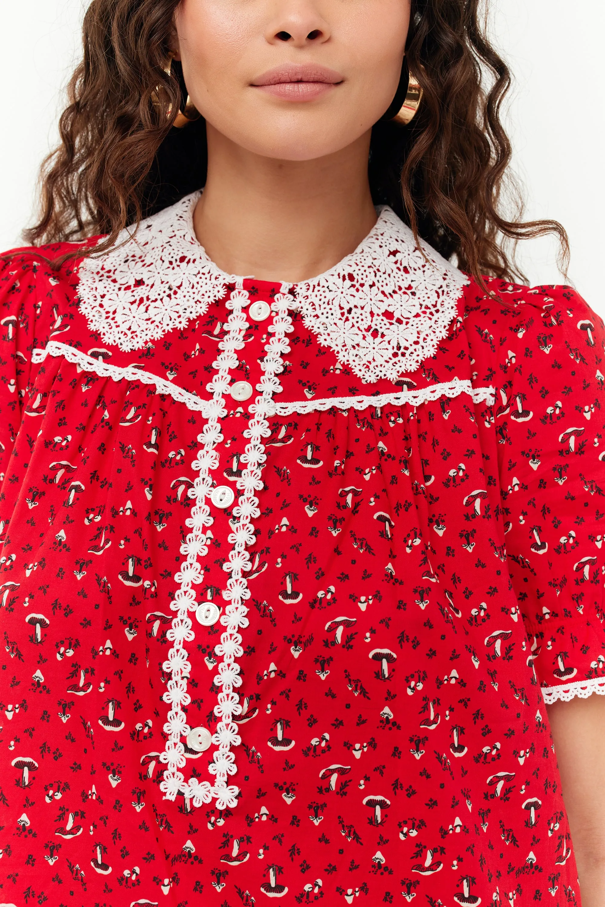 Marie Mini Baby Doll Dress