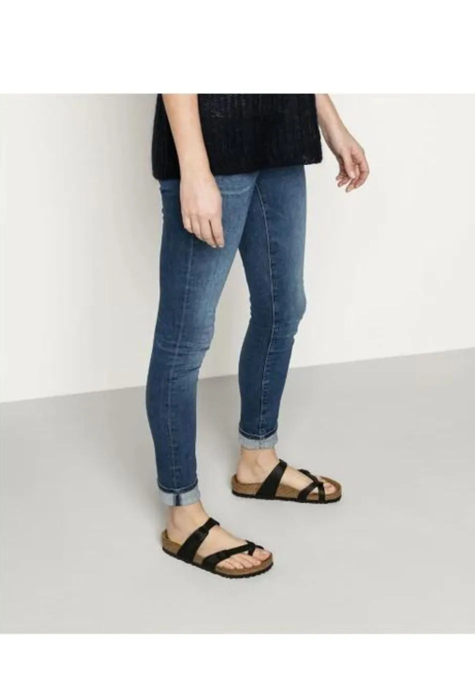 Mayari Birko-Flor - Black - Regular Width