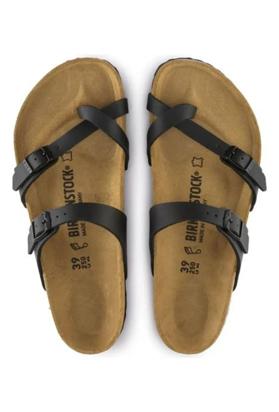 Mayari Birko-Flor - Black - Regular Width