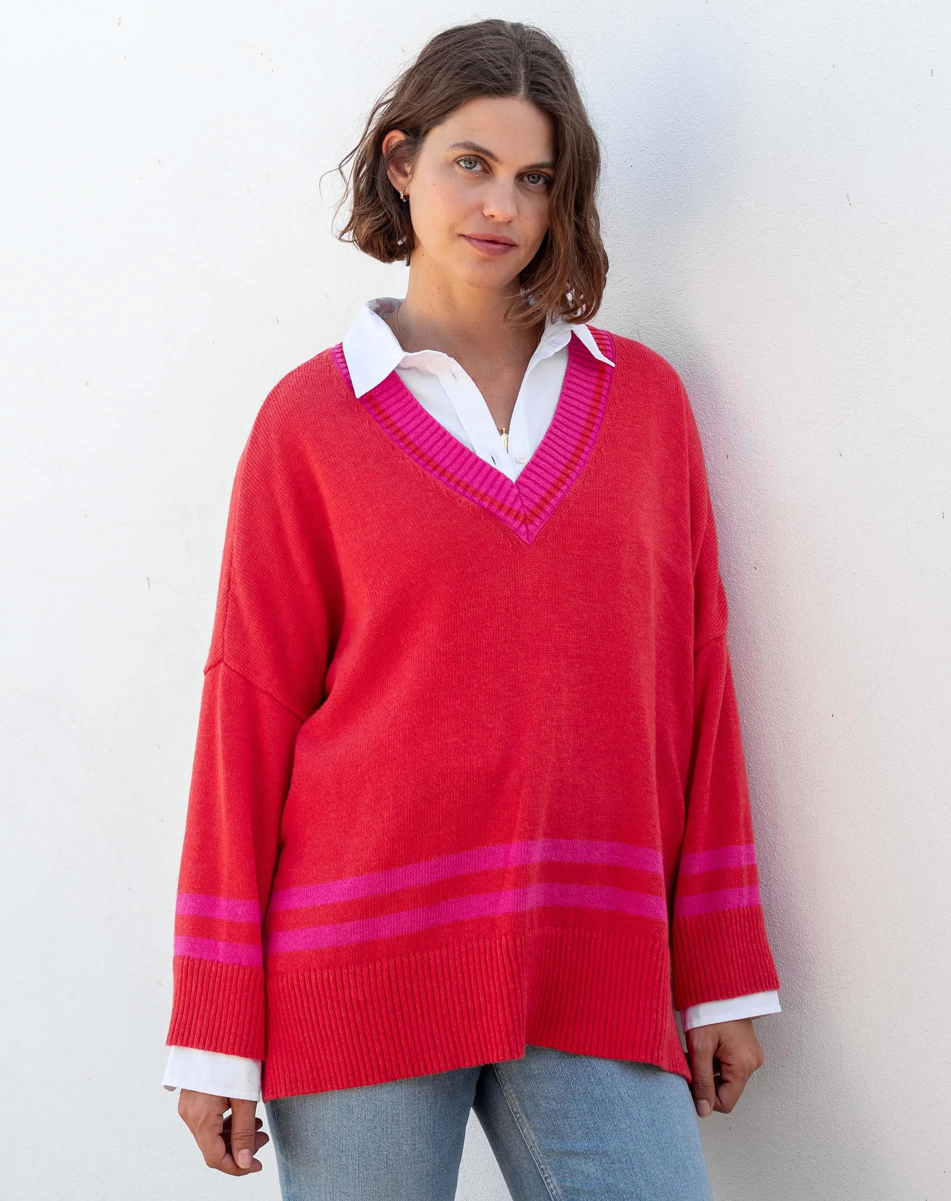 Montauk V-neck Sweater