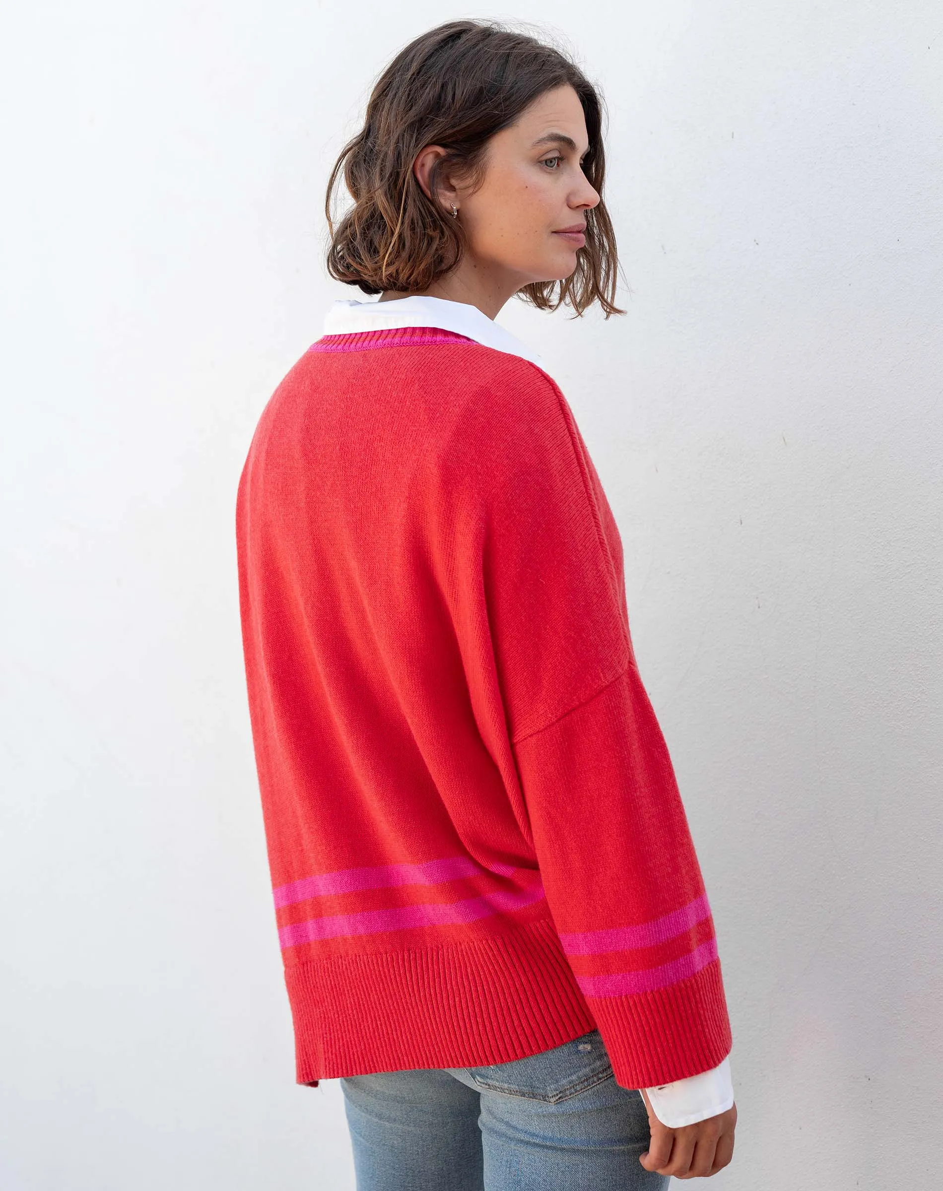 Montauk V-neck Sweater