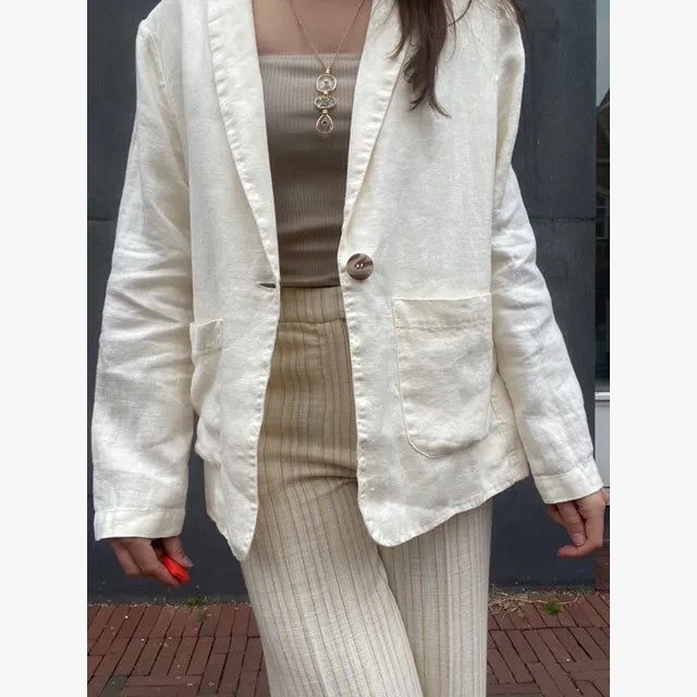 Mos Mosh - Amelina linen blazer