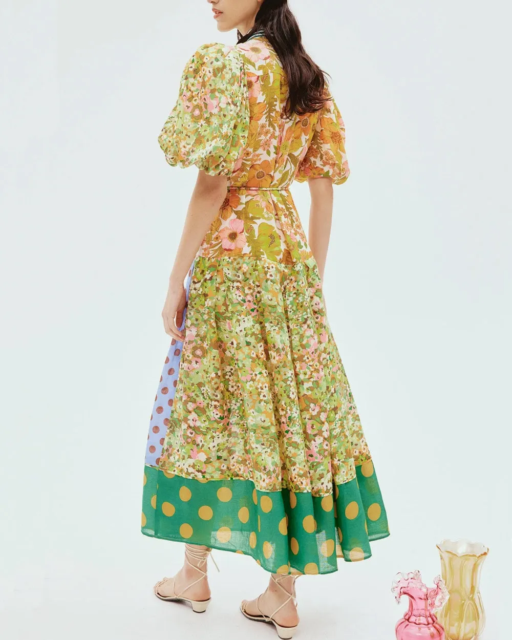 Multicolor Finn Shirtdress