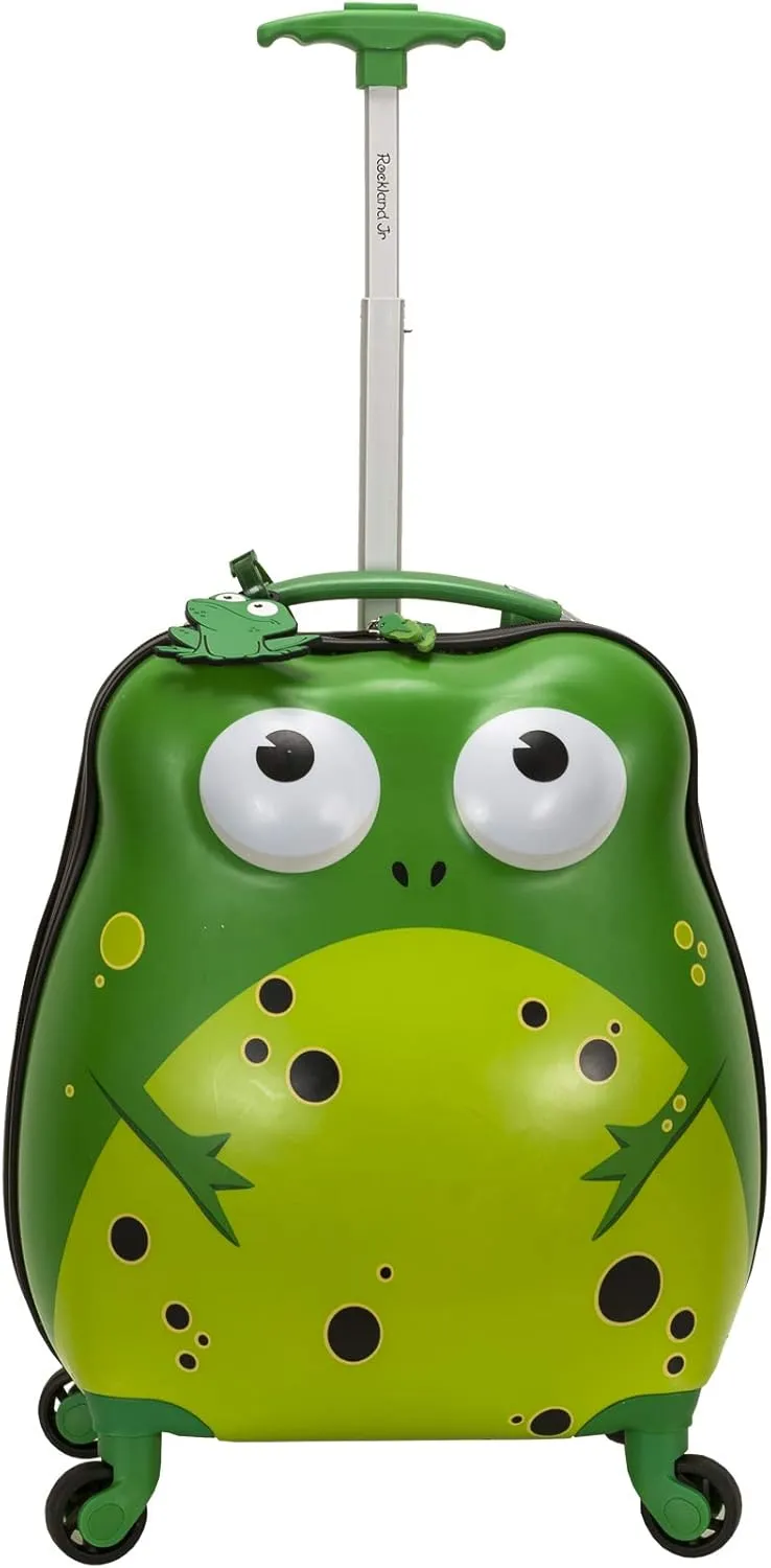 My First Hard-side Spinner Luggage, Turtle, Carry-On 19-Inch