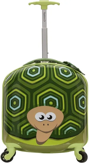 My First Hard-side Spinner Luggage, Turtle, Carry-On 19-Inch