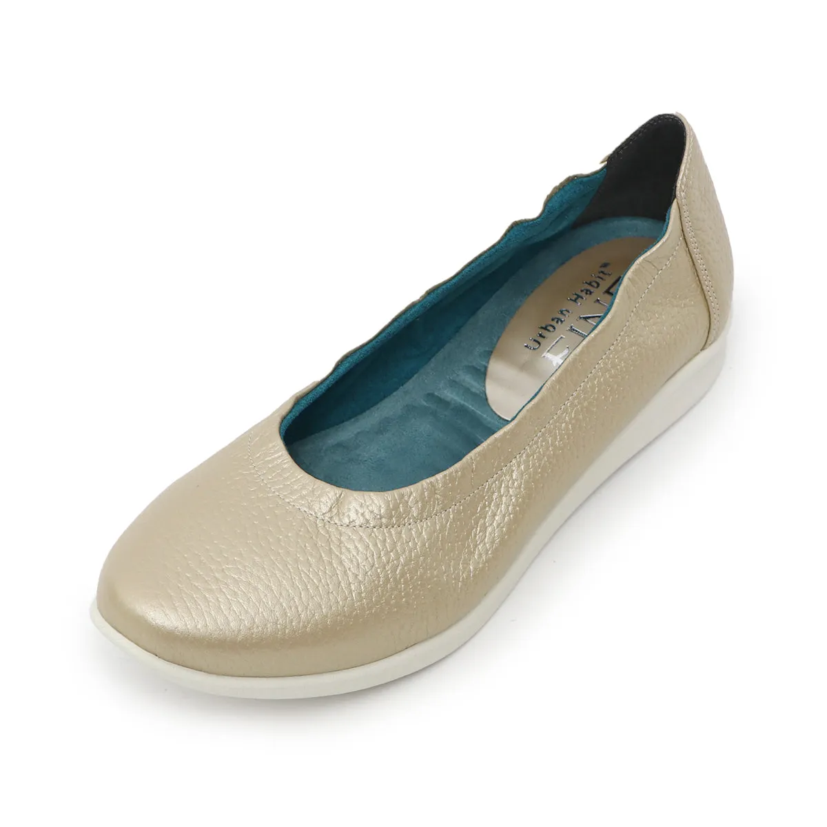 Nagomi Champagne Soft Walking Sneaker Flats