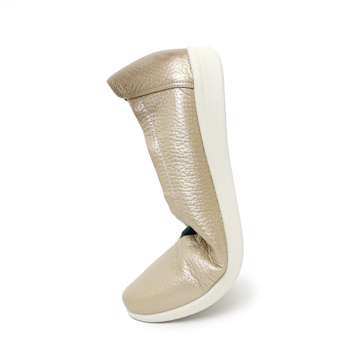 Nagomi Champagne Soft Walking Sneaker Flats