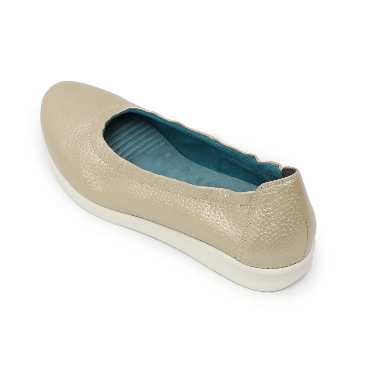 Nagomi Champagne Soft Walking Sneaker Flats