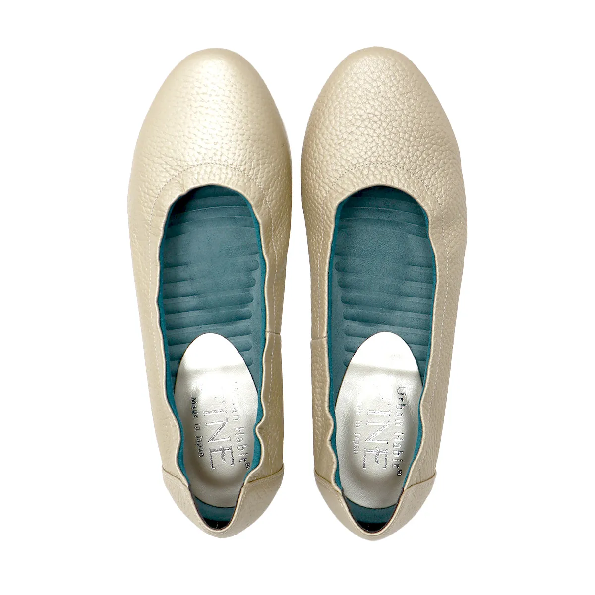 Nagomi Champagne Soft Walking Sneaker Flats