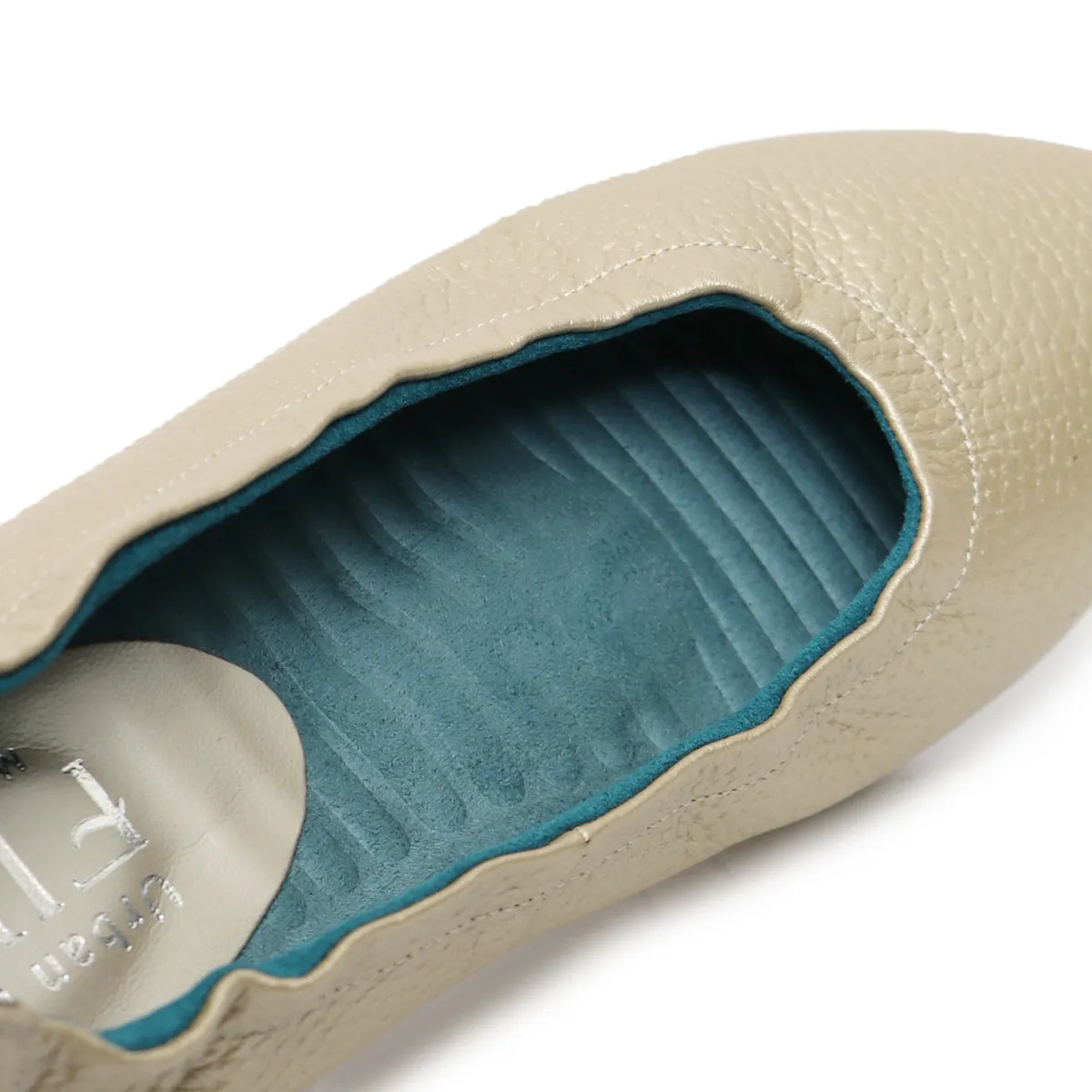 Nagomi Champagne Soft Walking Sneaker Flats