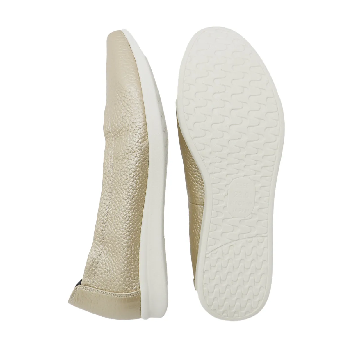 Nagomi Champagne Soft Walking Sneaker Flats