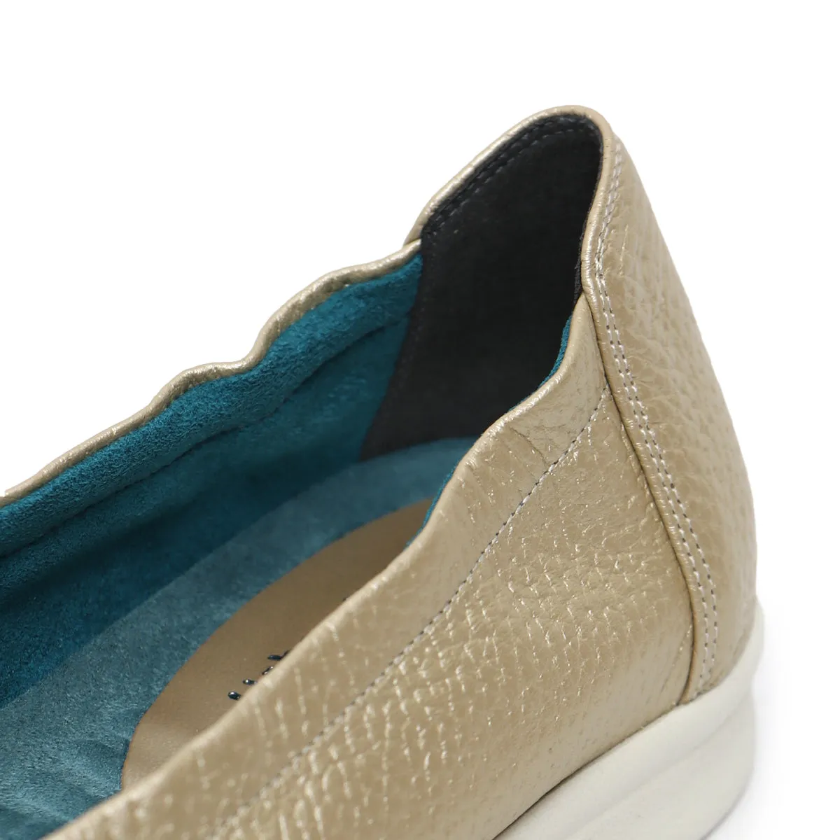 Nagomi Champagne Soft Walking Sneaker Flats