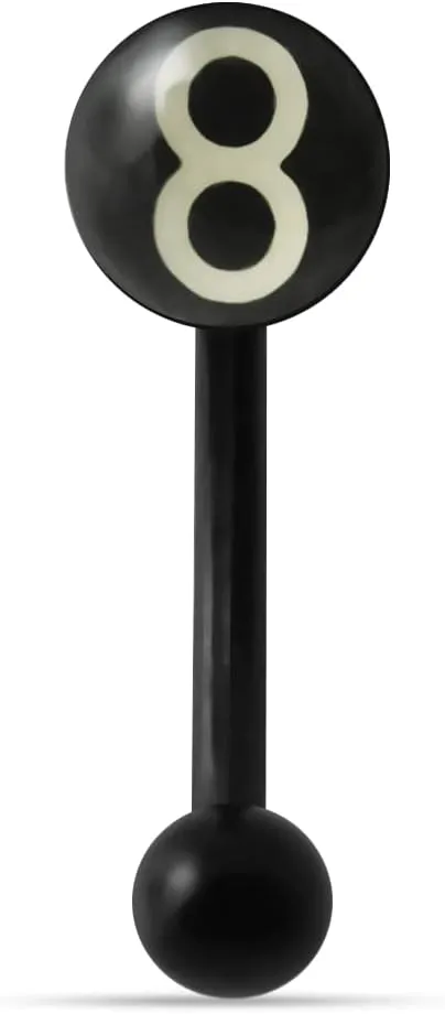 Number 8. Logo Flexible Eyebrow Ring