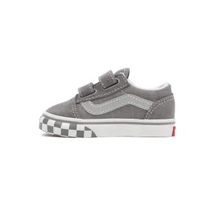 OLD SKOOL V Reflective sidestripe Checkerboard/Frost Grey - by Vans