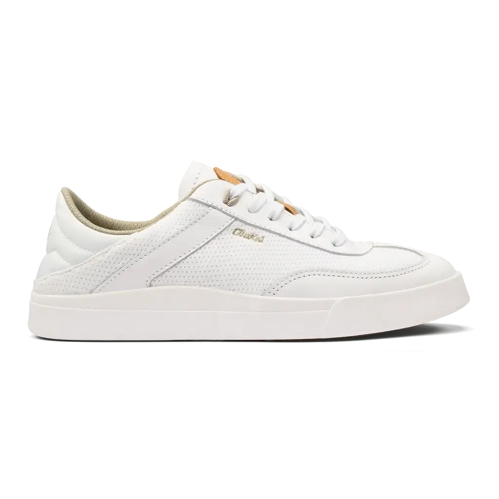 Olukai Women's  Kilea Sneaker – Retro Court Style with All-Day Comfort