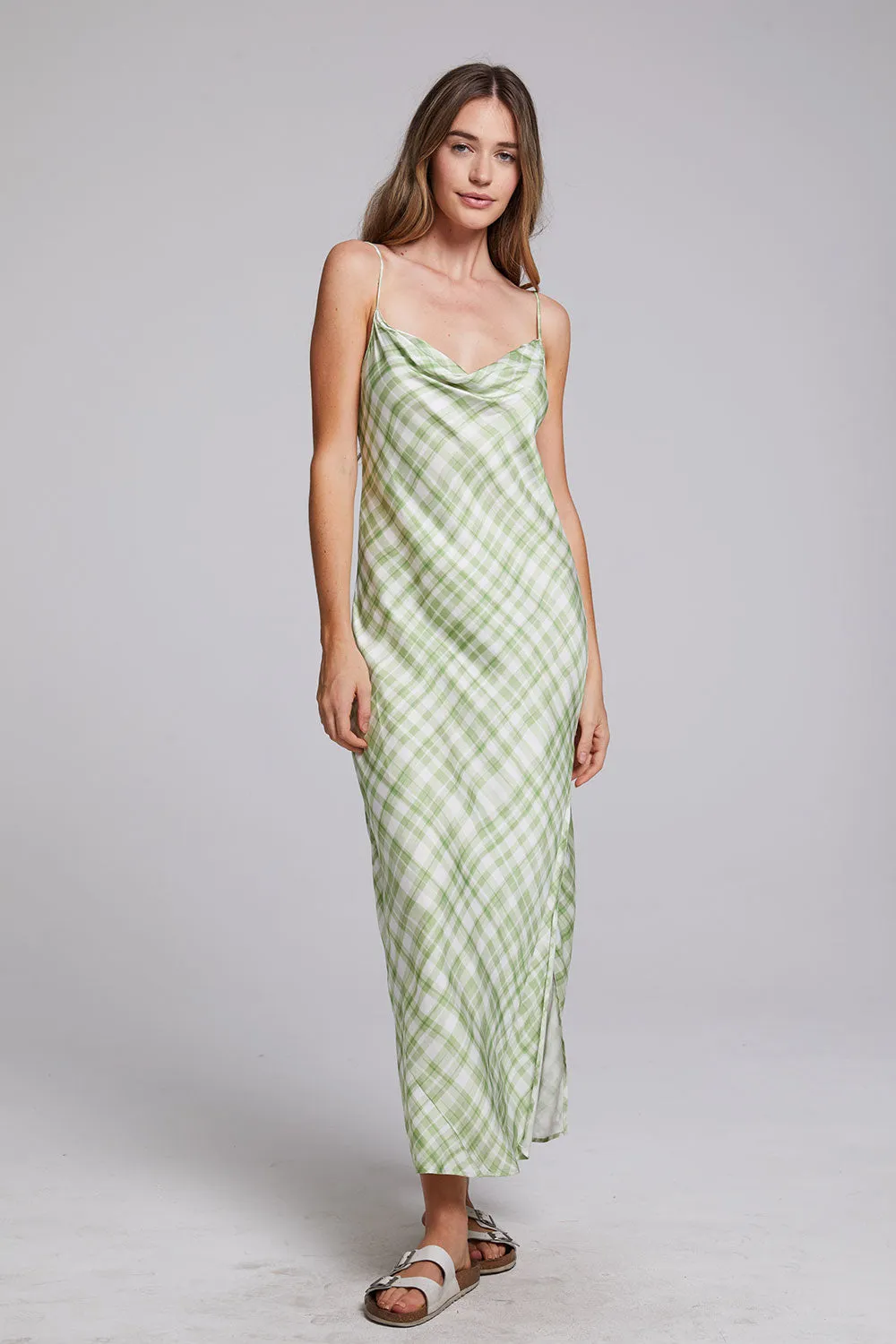 Quisisana Pistachio Maxi Dress