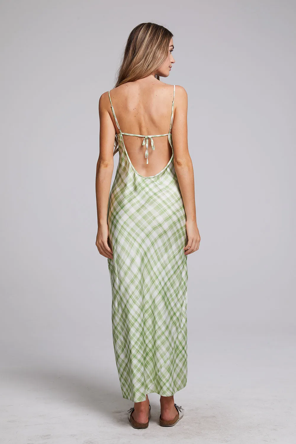 Quisisana Pistachio Maxi Dress
