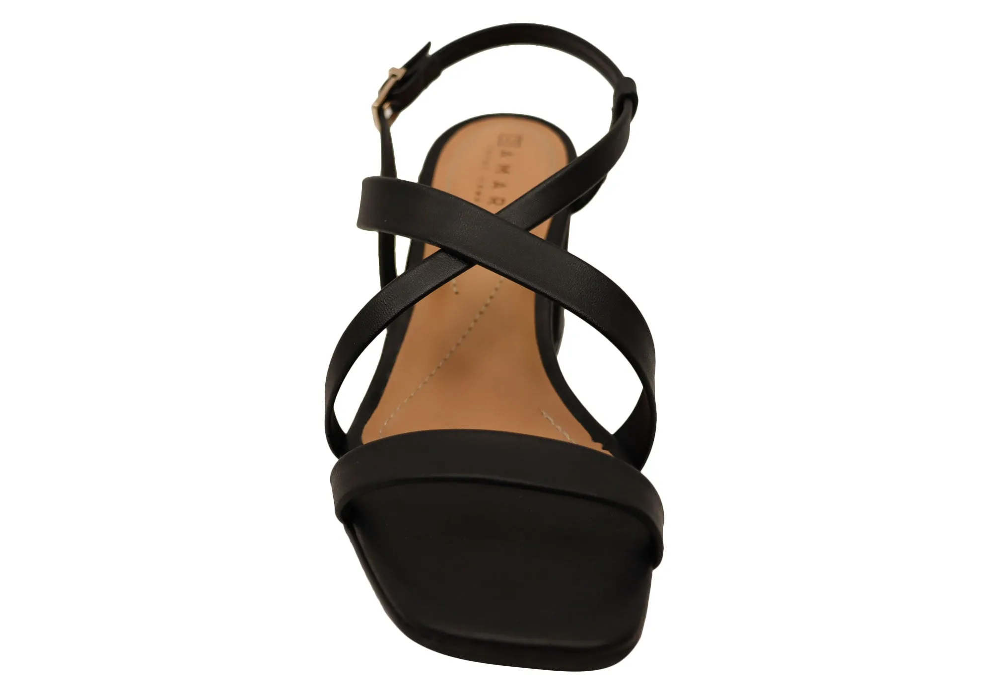 Ramarim Gina Womens Comfortable Brazilian Heels Dress Sandals