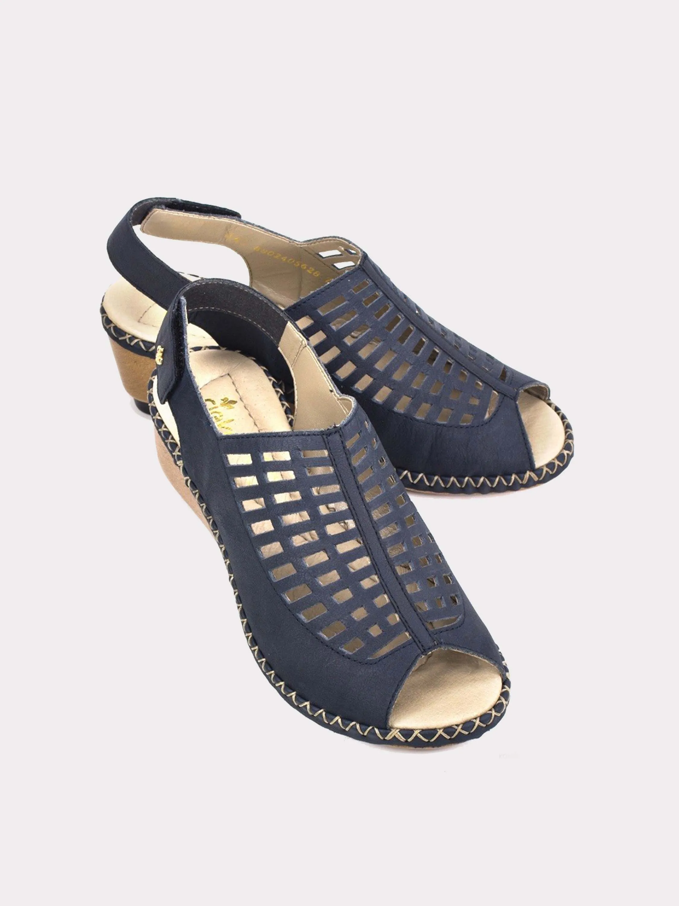 Rieker 66157 Women Back Strap Sandals