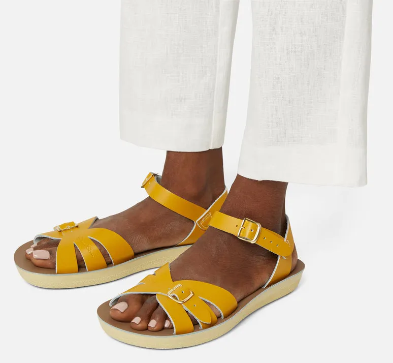 Salt-Water Sandals Boardwalk Mustard - adult