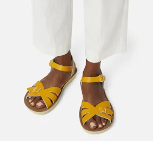 Salt-Water Sandals Boardwalk Mustard - adult